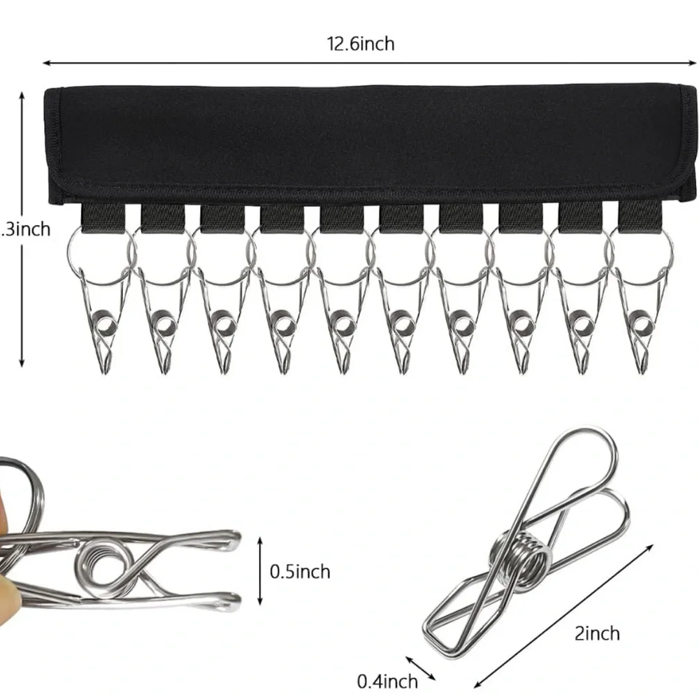 Hat Organizer for Baseball Caps Storage - 10 clips - 1 Pack *NEW*
